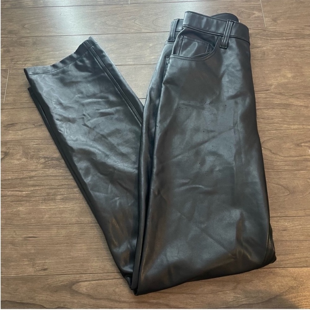 Abercrombie & Fitch Curve Love 90's Straight Ultra High Rise Pants